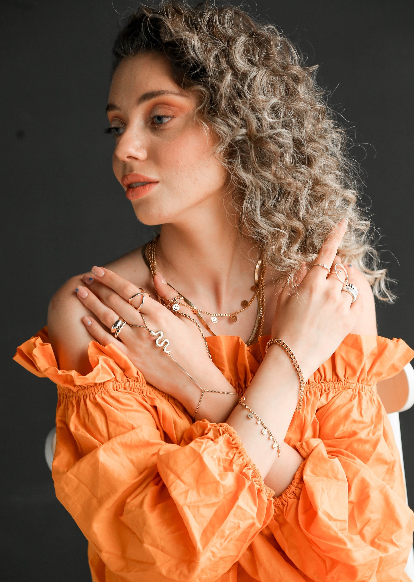 Snake Hand Chain